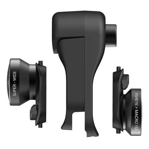 Комлект объективов для смартфона Olloclip Fisheye + Super-Wide + Macro для iPhone XS Max в Билайн