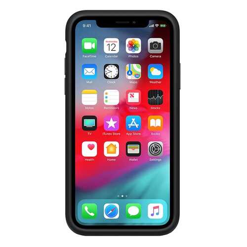Чехол Apple для iPhone Xs Max Black (MRXQ2ZM/A) в Билайн