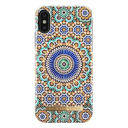 Чехол Apple iDea Moroccan Zellige для iPhone X разноцветный IDFCS17-I8-54 в Билайн