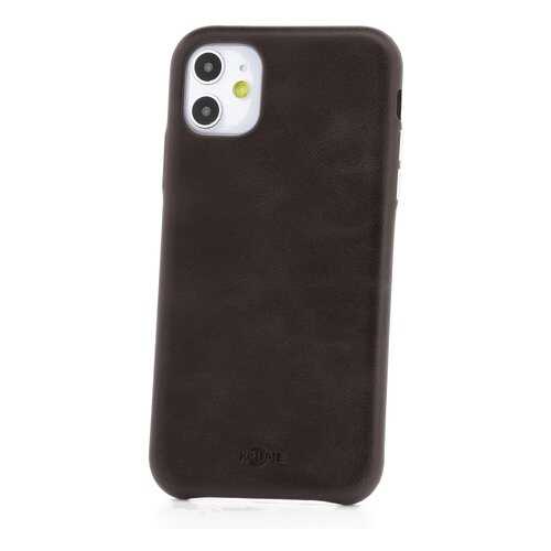 Чехол Apple iPhone 11 Kruche IXSMAXL E02 Leather Dark Brown в Билайн