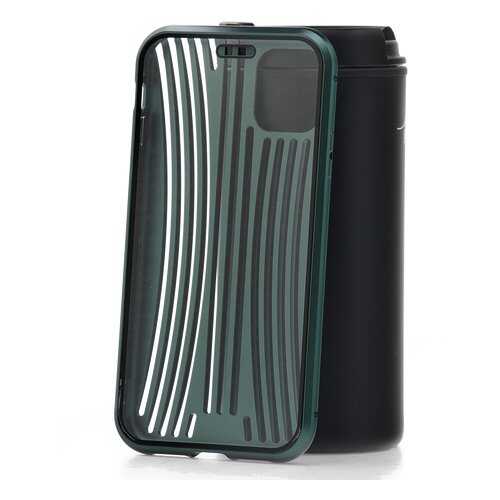 Чехол Apple iPhone 11 Kruche Metal Suitcase Dark green в Билайн