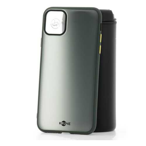 Чехол Apple iPhone 11 Pro Max Kruche Eye-guard Dark green в Билайн