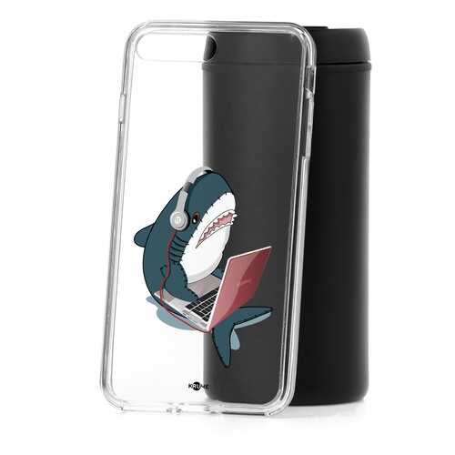 Чехол Apple iPhone 7 Plus Kruche Print Акула в Билайн