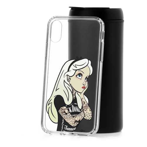 Чехол Apple iPhone X Kruche Print Tattoo Girl в Билайн
