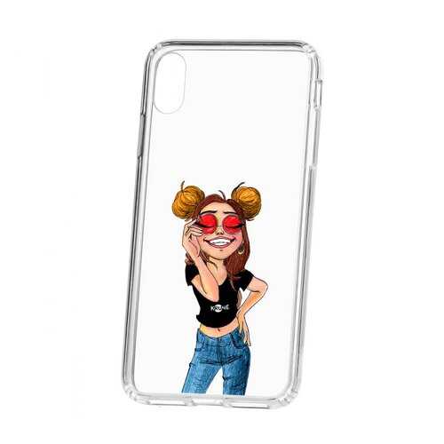 Чехол Apple iPhone XS Max Kruche Print Smiling в Билайн