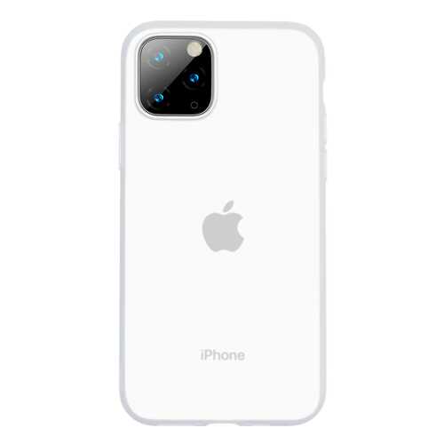 Чехол Baseus Jelly Liquid Silica Gel для iPhone 11 Pro Transparent White в Билайн