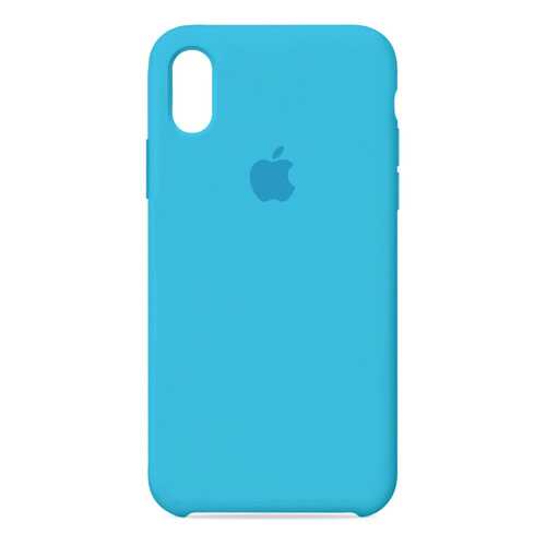 Чехол Case-House для iPhone XS Max, Ярко-голубой в Билайн