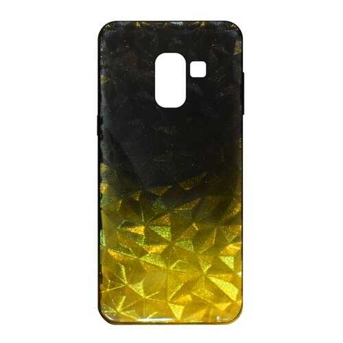 Чехол Crystal Krutoff для Samsung Galaxy A8 (SM-A530) Yellow/Black в Билайн