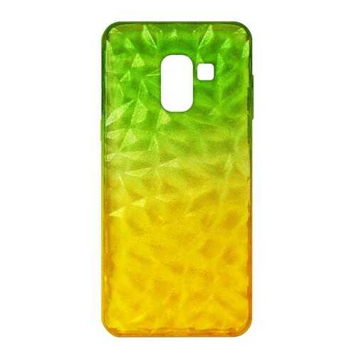 Чехол Crystal Krutoff для Samsung Galaxy A8 (SM-A530) Yellow/Green в Билайн