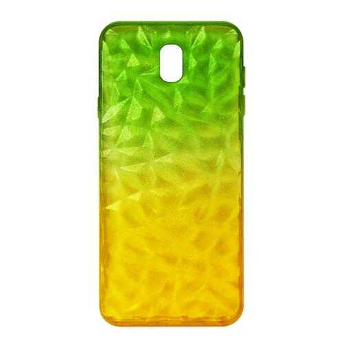 Чехол Crystal Krutoff для Samsung Galaxy J7 2017 (SM-J730) Yellow/Green в Билайн