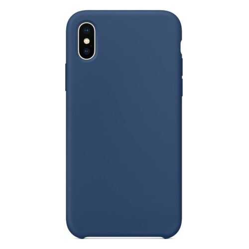 Чехол для Apple iPhone X/XS Dark Blue в Билайн