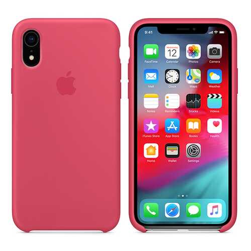 Чехол для Apple iPhone XR Silicone Case Hibiscus цвет Гибискус (MWB1DFE/A) в Билайн