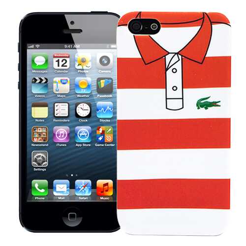 Чехол для смартфона KAWAI Sports shirt Red and white stripes в Билайн