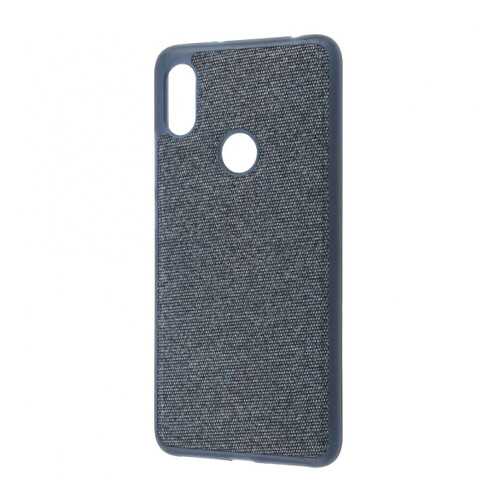 Чехол Fiber Logo для Xiaomi Mi 8 Blue в Билайн