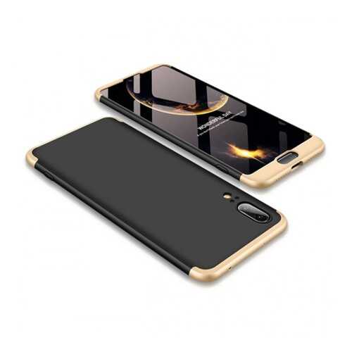 Чехол GKK LikGus для Huawei P20 Black/Gold в Билайн
