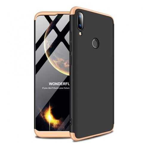Чехол GKK LikGus для Huawei Y9 (2019)/Enjoy 9 Plus Black/Gold в Билайн