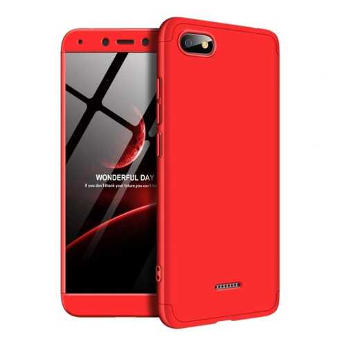 Чехол GKK LikGus для Xiaomi Redmi 6A Red в Билайн