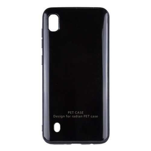 Чехол GLOSSY LOGO для Samsung Galaxy A10 (A105F) Black в Билайн