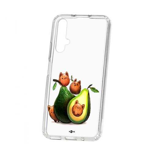 Чехол Huawei Honor 20 Kruche Print Авокотики в Билайн