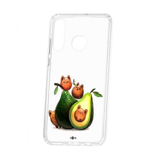 Чехол Huawei P30 Lite Kruche Print Авокотики в Билайн
