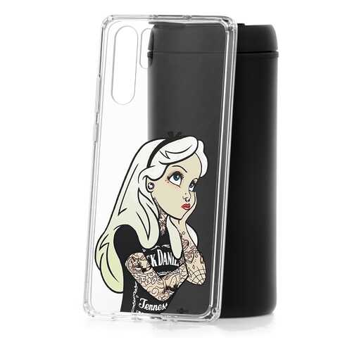 Чехол Huawei P30 Pro Kruche Print Tattoo Girl в Билайн