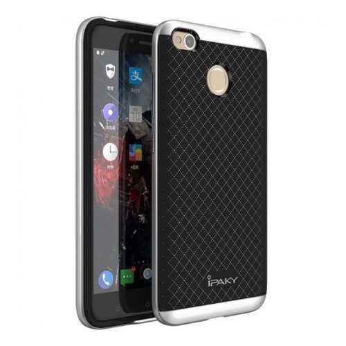Чехол iPaky +PC для Xiaomi Redmi 4X Black/Silver в Билайн