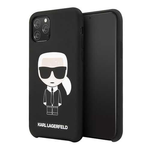 Чехол Karl Lagerfeld Liquid Iconic (KLHCN61SLFKBK) для iPhone 11 (Black) в Билайн