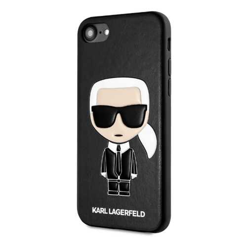 Чехол Karl Lagerfeld PU Leather Iconik (KLHCI8IKPUBK) для iPhone 7/8/SE 2020 (Black) в Билайн