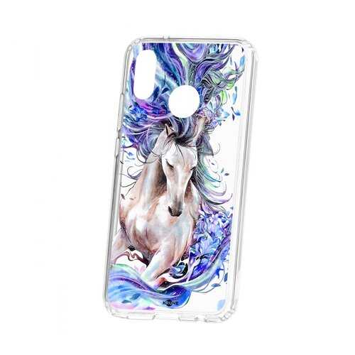 Чехол Kruche для Huawei P20 Lite Print Грация в Билайн