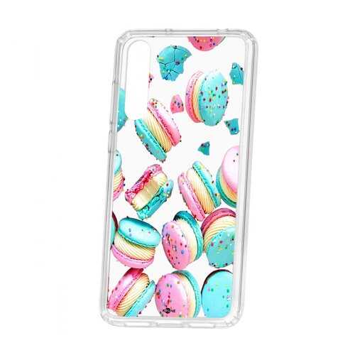 Чехол Kruche для Huawei P20 Pro (Plus) Print Макарон в Билайн