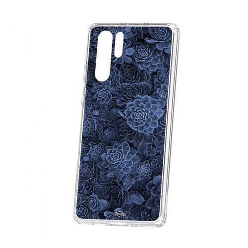 Чехол Kruche для Huawei P30 Pro Print Каменная роза в Билайн