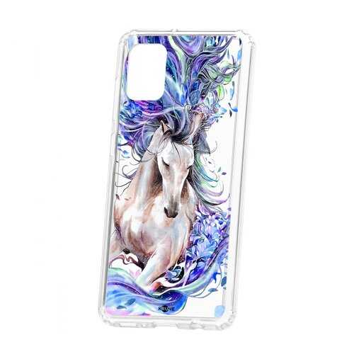 Чехол Kruche для Samsung Galaxy A31 Print Грация в Билайн