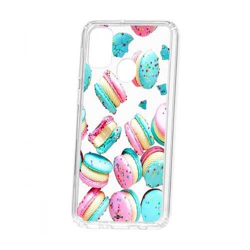 Чехол Kruche для Samsung Galaxy M30S Print Макарон в Билайн