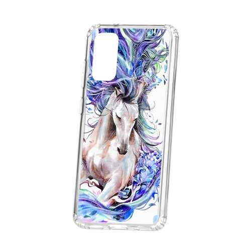 Чехол Kruche для Samsung Galaxy S20 Print Грация в Билайн