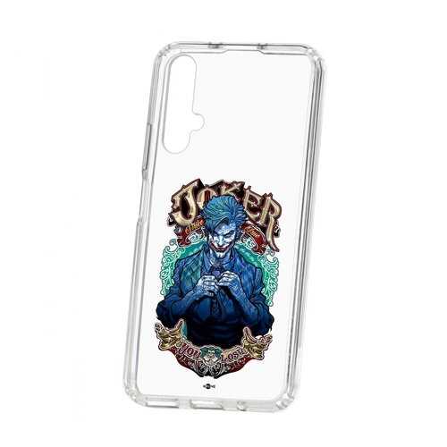 Чехол Kruche Huawei Honor 20 Print Джокер в Билайн