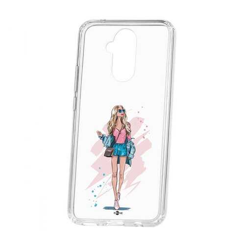 Чехол Kruche Huawei Mate 20 Lite Print Fashion Girl в Билайн