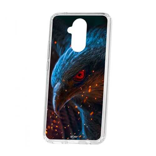 Чехол Kruche Huawei Mate 20 Lite Print Орел в Билайн