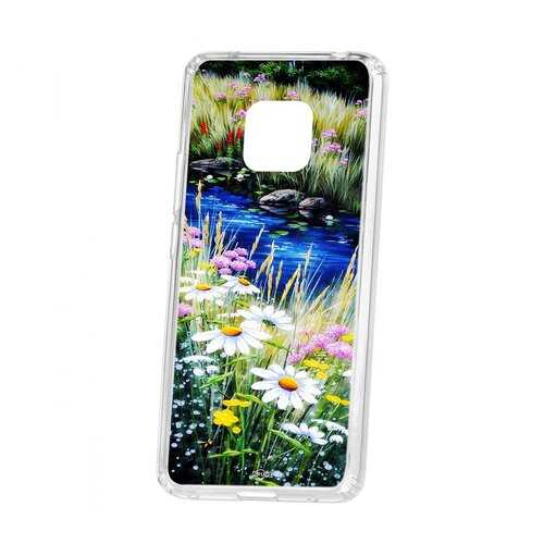 Чехол Kruche Huawei Mate 20 Pro Print Ромашки у ручья в Билайн