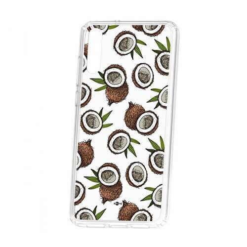 Чехол Kruche Huawei P20 Print Кокосы в Билайн