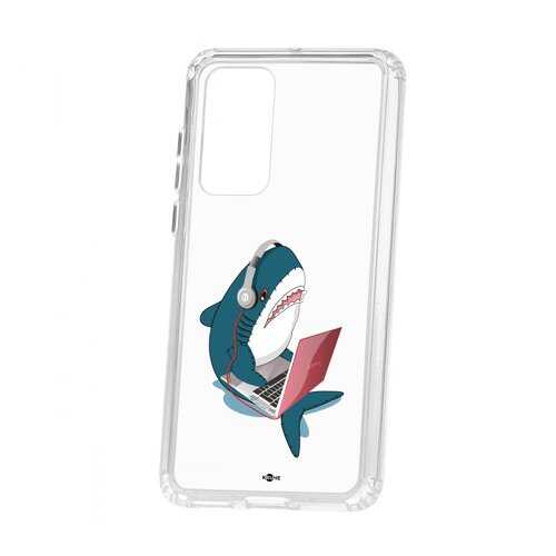 Чехол Kruche Huawei P40 Print Акула в Билайн