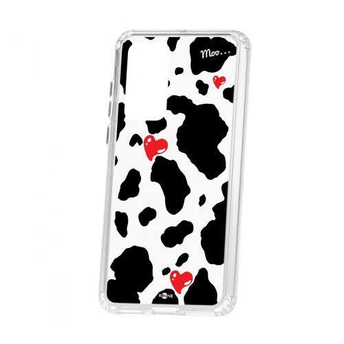 Чехол Kruche Huawei P40 Print Корова в Билайн