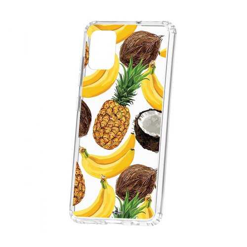 Чехол Kruche Samsung Galaxy A51 Print Тропический микс в Билайн
