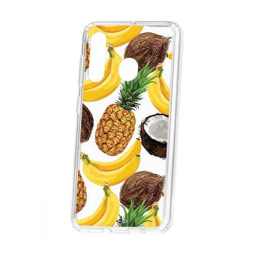 Чехол Kruche Samsung Galaxy A60 2019 Print Тропический микс в Билайн