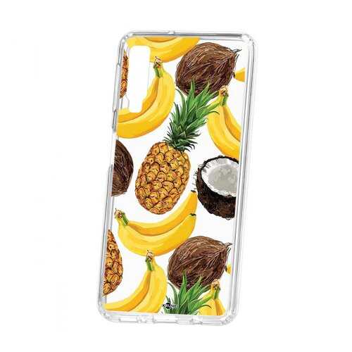 Чехол Kruche Samsung Galaxy A7 (2018) A750 Print Тропический микс в Билайн