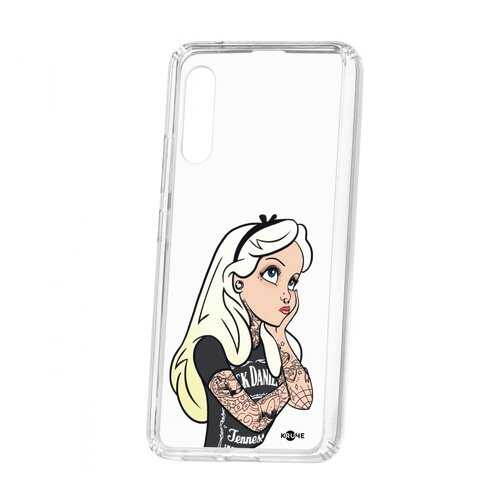 Чехол Kruche Samsung Galaxy A90 5G Print Tattoo Girl в Билайн
