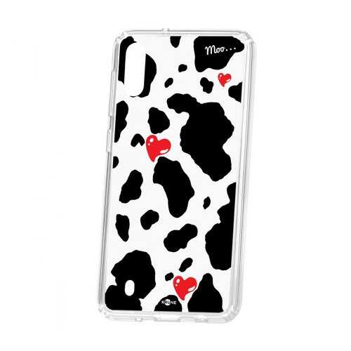 Чехол Kruche Samsung Galaxy M10 Print Корова в Билайн
