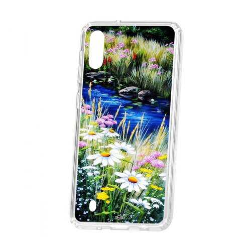 Чехол Kruche Samsung Galaxy M10 Print Ромашки у ручья в Билайн