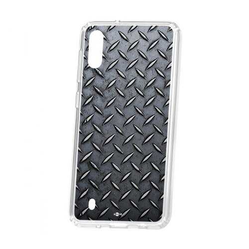 Чехол Kruche Samsung Galaxy M10 Print Сталь в Билайн