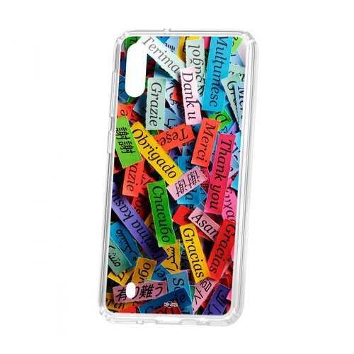 Чехол Kruche Samsung Galaxy M10 Print Thank you в Билайн