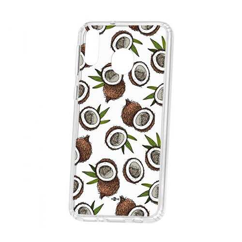 Чехол Kruche Samsung Galaxy M20 Print Кокосы в Билайн